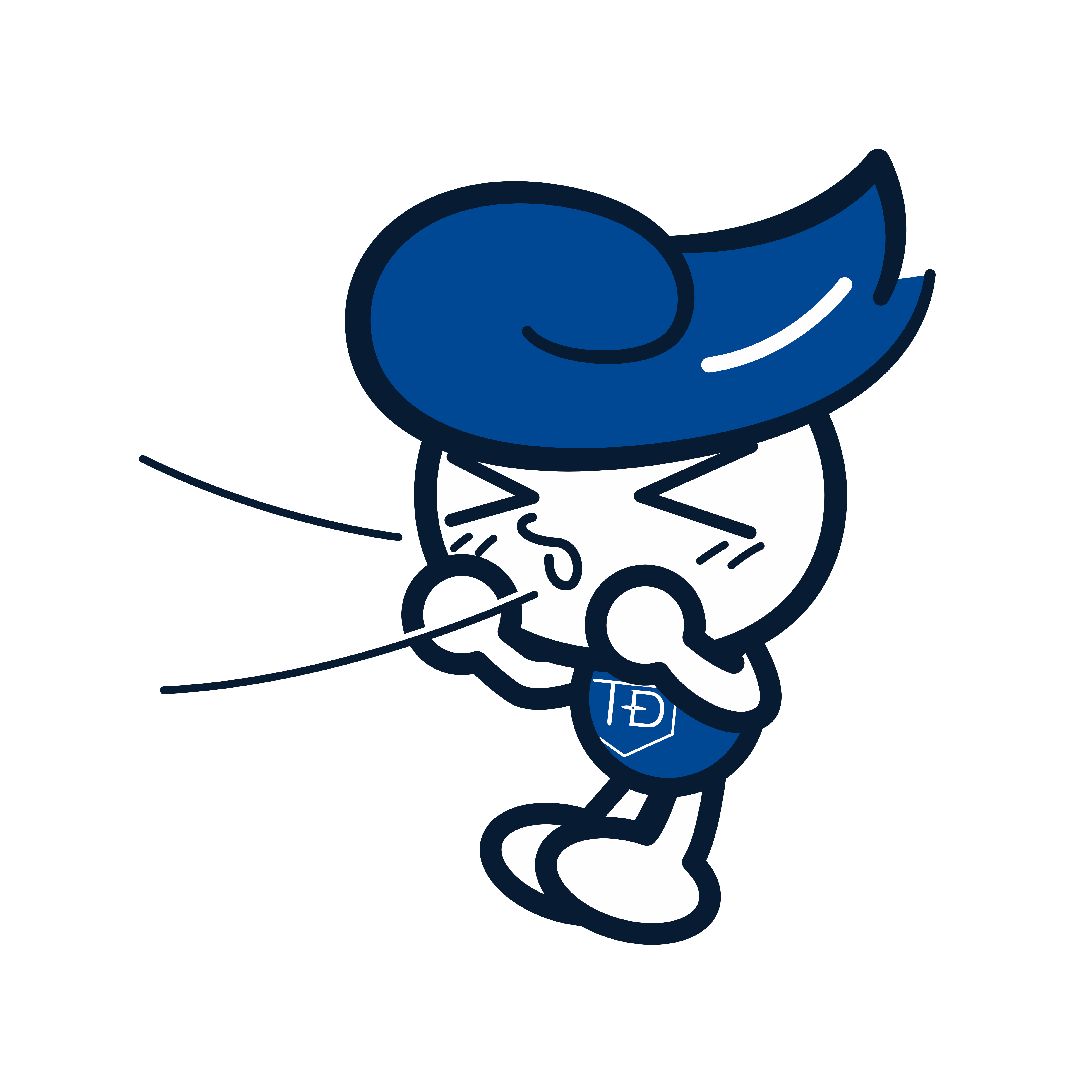 東海電子公式キャラクター T.D.(ティディー)